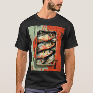 T-shirt Ours de pêche heureux – Mascotte d'ours de pêcheur