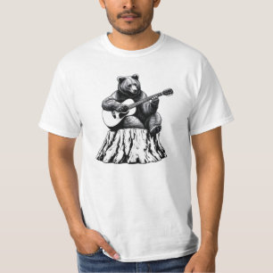 T-shirt Ours de Strumming - Vibes de Wilderness ac