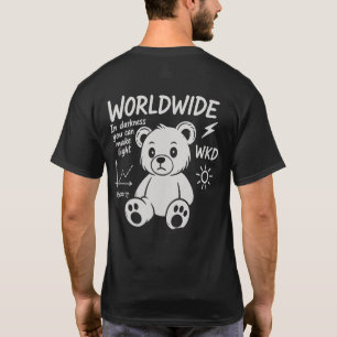 T-shirt Ours du monde entier - Lumière dans les ténèbres