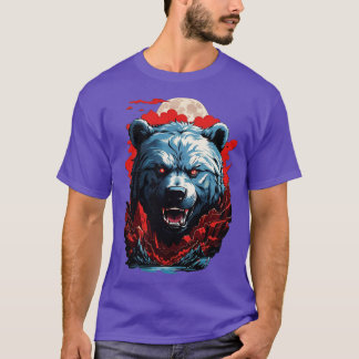 T-shirt Ours en colère