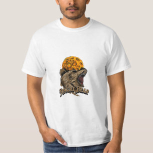 T-shirt ours en colère
