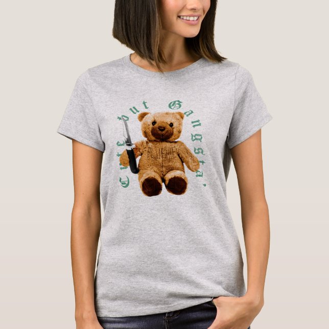 T-shirt Ours en peluche mignon (Devant)
