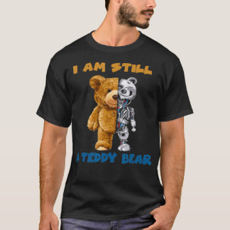 T-shirt ours en peluche semi-robot 