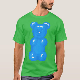 T-shirt Ours Enfants Bleu Amateurs Gummy Ours Premium
