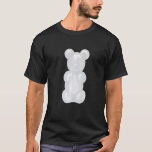 T-shirt Ours Enfants Gomme blanche Ours