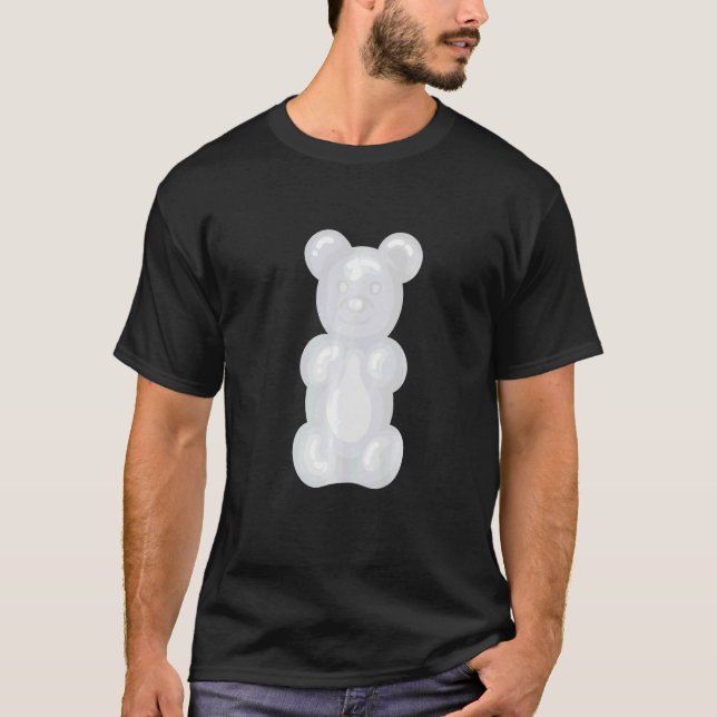 T-shirt Ours Enfants Gomme blanche Ours (Devant)