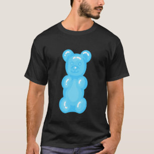 T-shirt Ours Enfants Léger Bleu Gomme Ours