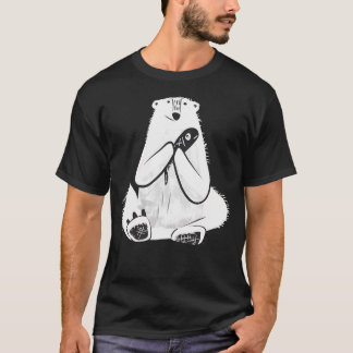 T-shirt Ours et poissons amis