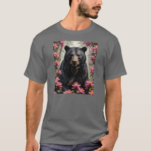 T-shirt Ours et rhododendrons de Virginie-Occidentale