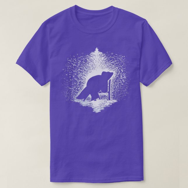 T-shirt Ours flashdance (Design devant)