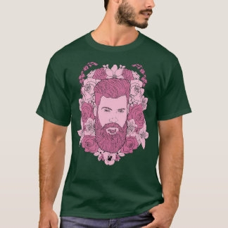 T-shirt Ours floral rose