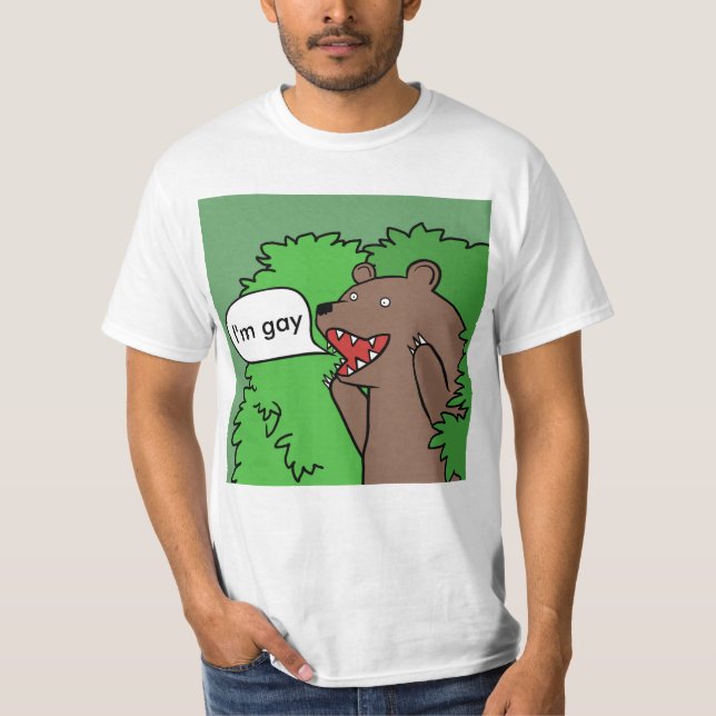 T-shirt ours gai (Devant)