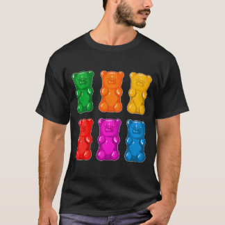 T-shirt Ours Gélifiés Délicieux