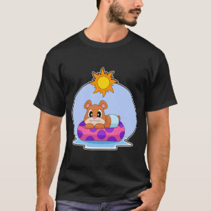 T-shirt Ours gonflable flottant pour la natation Été