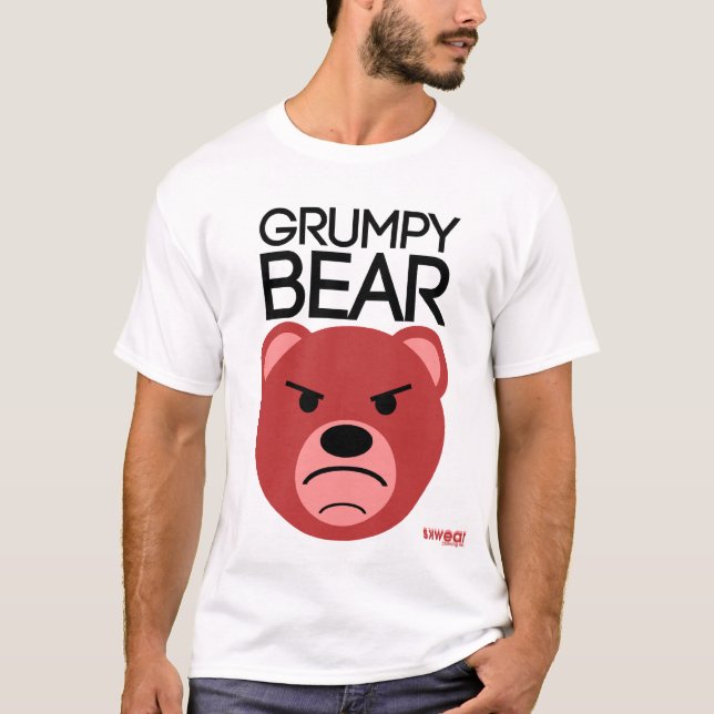 T-shirt Ours grincheux - édition 2 (Devant)