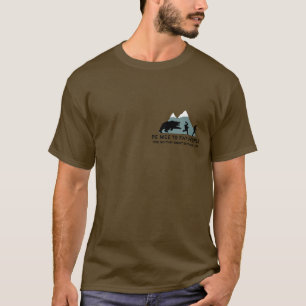 T-shirt Ours gris drôle