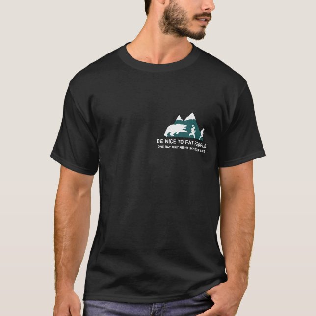 T-shirt Ours gris drôle (Devant)