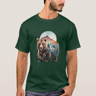 T-shirt ours grizzli