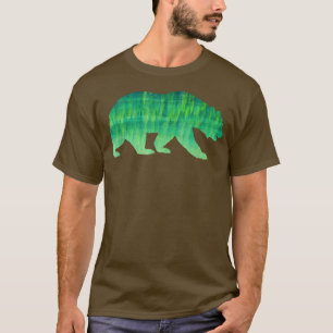 T-shirt Ours grizzli animal motif sauvage forêt l