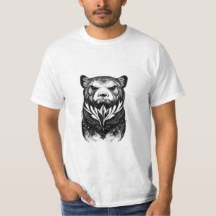 T-shirt Ours Grizzly Wild Animal Nature illustration Art T