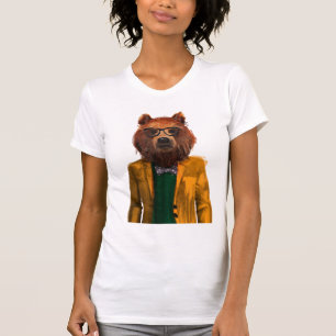 T-shirt Ours habillé par meilleur