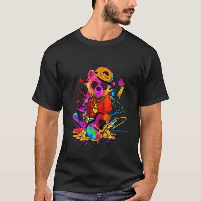 T-shirt Ours Hip hop (Devant)