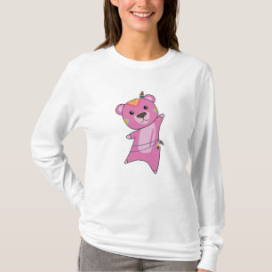 T-shirt Ours Indien Ours Fashing Teddy Feather