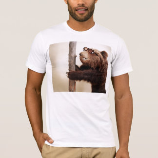 T-shirt ours ivre