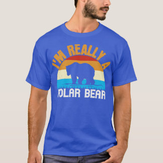 T-shirt Ours Je Suis Vraiment Un Ours Polaire 1