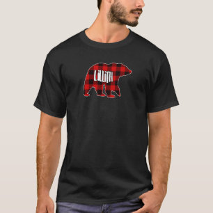 T-shirt Ours Lillier Femme Custom Buffalo Rouge Plaid Chri