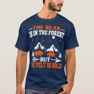 T-shirt Ours L'Ours Est Dans La Forêt