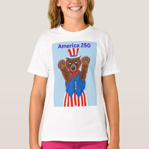 T-shirt Ours Oncle Sam America 250
