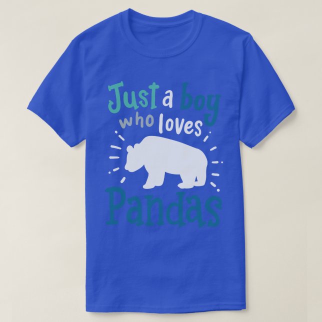 T-shirt Ours Panda Panda Lover 1 (Design devant)