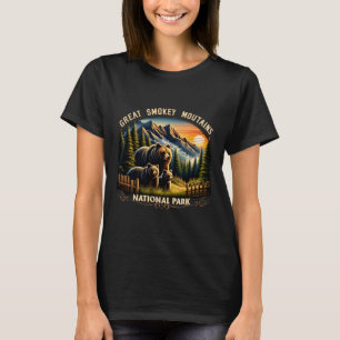 T-shirt Ours Parc national des Great Smoky Mountains Ours 