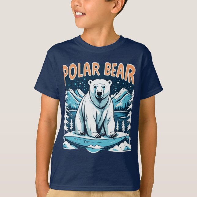 T-shirt ours polaire (Devant)