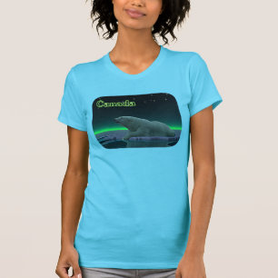 T-shirt Ours polaire à bord de glace
