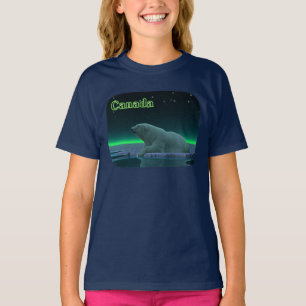 T-shirt Ours polaire à bord de glace