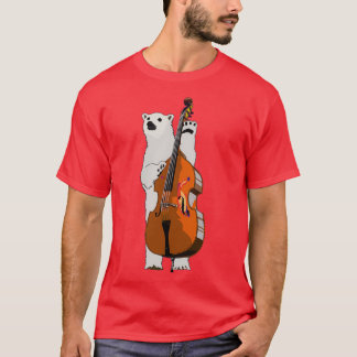 T-shirt Ours polaire à contrebasse double