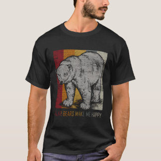T-shirt Ours polaire animal d'hiver