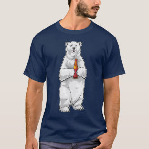 T-shirt Ours polaire Bouteille Bière