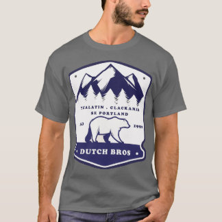 T-shirt Ours polaire    Café Bros néerlandaisEssentiel 