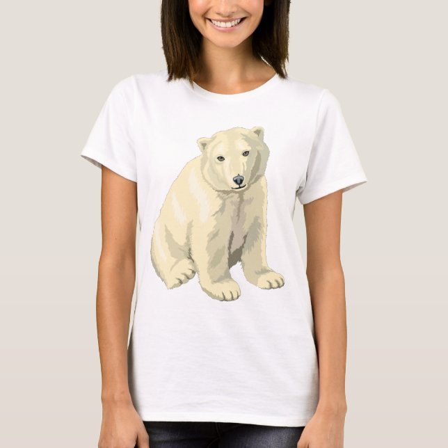 T-shirt Ours polaire câlin (Devant)