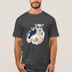 T-shirt Ours polaire froid
