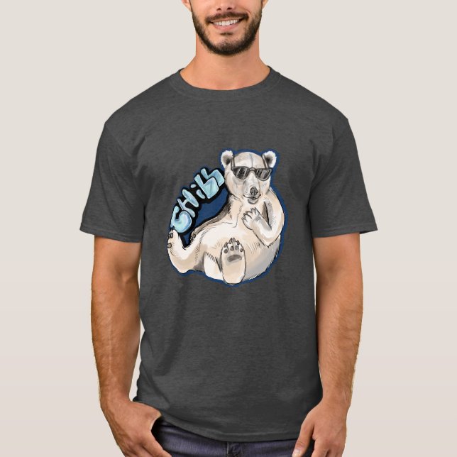 T-shirt Ours polaire froid (Devant)