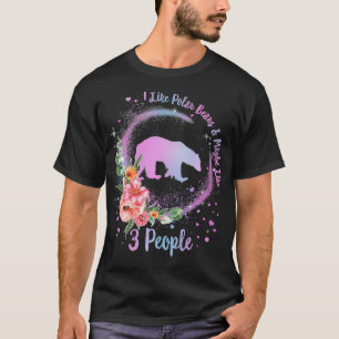 T-shirt Ours Polaire J'Aime Ours Polaire Peut-Être 3 Perso