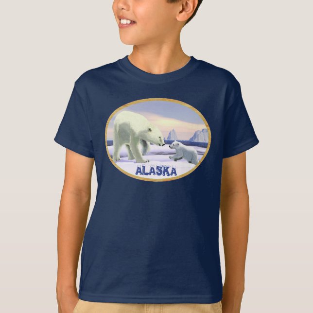 T-shirt Ours Polaire - Mama Nez Meilleur (Devant)