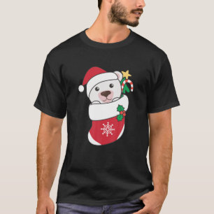 T-shirt Ours polaire mignon Pour Ours Polaire De Noël