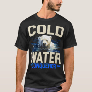 T-shirt Ours Polaire Plonger Icy Eau Polaire Plonger VNeck
