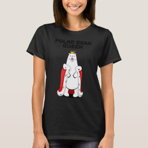 T-shirt Ours Polaire Reine Filles Ours Polaire Femme Polai