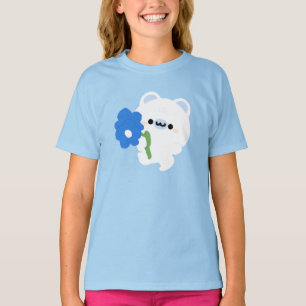 T-shirt Ours polaire romantique